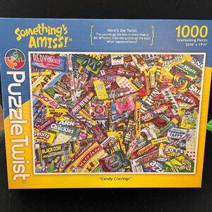 Something's Amiss Candy Cravings PuzzleTwist 1000 Piece Puzzle